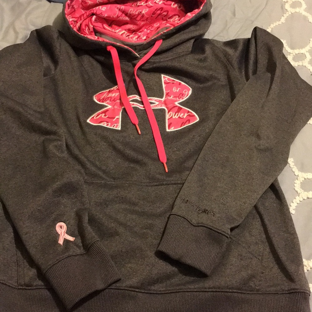 Under Armour Pink Power Sweat Shirt